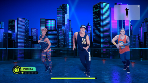 画像ギャラリー No.007のサムネイル画像 / 「Zumba de 脂肪燃焼！」はレクチャーなしのフィットネスゲーム。ぶっつけ本番で理屈抜きに“身体を動かすこと”を楽しもう