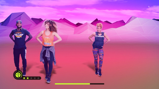 画像ギャラリー No.012のサムネイル画像 / 「Zumba de 脂肪燃焼！」はレクチャーなしのフィットネスゲーム。ぶっつけ本番で理屈抜きに“身体を動かすこと”を楽しもう