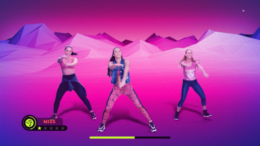 画像ギャラリー No.014のサムネイル画像 / 「Zumba de 脂肪燃焼！」はレクチャーなしのフィットネスゲーム。ぶっつけ本番で理屈抜きに“身体を動かすこと”を楽しもう