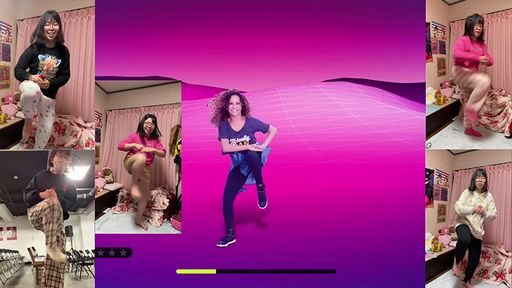 画像ギャラリー No.006のサムネイル画像 / 「Zumba de 脂肪燃焼!」を使ってダイエットに挑戦する映像が公開に