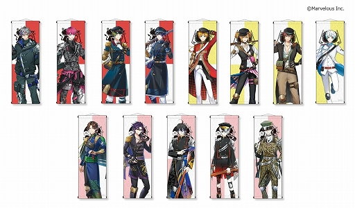 画像ギャラリー No.002のサムネイル画像 / 「千銃士R」の限定グッズがデジタルくじサービス“ちゃれくじ”に登場