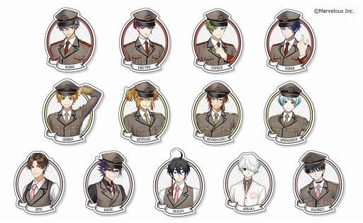 画像ギャラリー No.004のサムネイル画像 / 「千銃士R」の限定グッズがデジタルくじサービス“ちゃれくじ”に登場