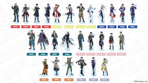 画像ギャラリー No.002のサムネイル画像 / 「千銃士:Rhodoknight」,カンバッジや特大アクリルフィギュアなど通販サイト「THEキャラ」にて販売中
