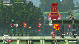 画像ギャラリー No.004のサムネイル画像 / PS4用横スクロールSTG「ナツキクロニクル」が2月18日に配信。オンラインランキング対応のアーケードモードも実装