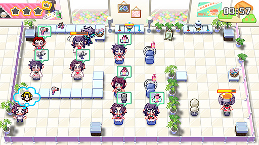 画像ギャラリー No.003のサムネイル画像 / ゾンビ達が華麗にスタイリング。Switch「ワーキング ゾンビーズ」の紹介動画第4弾「美容師編」が公開