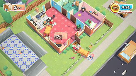 画像ギャラリー No.003のサムネイル画像 / 引っ越し協力ゲームこと「Moving Out」，PS4とSwitchに向けた日本語パッケージが発売