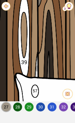 画像ギャラリー No.006のサムネイル画像 / 指一本で大作家に。スマホ向けぬり絵ゲーム「Happy Color」を紹介する「（ほぼ）日刊スマホゲーム通信」第2240回