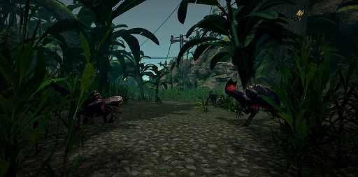 画像ギャラリー No.002のサムネイル画像 / PC向けVRステルスアクション「XENOCIDERS -捕食者の星-」を先行体験。恐竜型エイリアンが跋扈する惑星から生還せよ