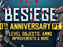 “圧倒的好評”の攻城兵器サンドボックス「Besiege」，10周年記念コンテンツに収まりきらなかった要素を追加実装。ロードマップも公開