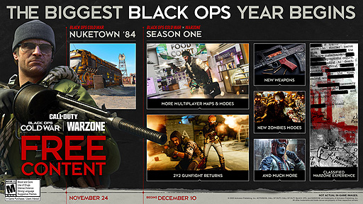 画像ギャラリー No.002のサムネイル画像 / 基本無料バトロワ「CoD: Warzone」にシリーズ最新作“CoD ブラックオプス コールドウォー”のコンテンツが追加へ