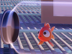 Bossa Studiosの物理系へんてこADV「I Am Fish」は今夏リリースへ。ペットショップの水槽で暮らしていた4匹の魚が，海を目指して大冒険