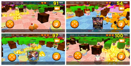 画像ギャラリー No.001のサムネイル画像 / スマホ向けバトロワ対戦ゲーム「ボムスターズ」の配信が本日スタート