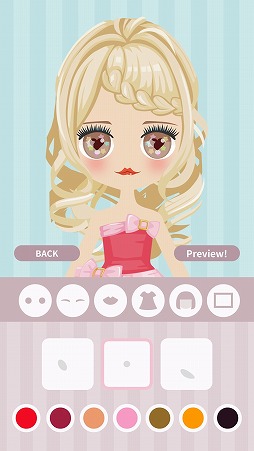画像ギャラリー No.004のサムネイル画像 / カジュアルメイクアップゲーム「Cute Eyes Maker」が本日リリース