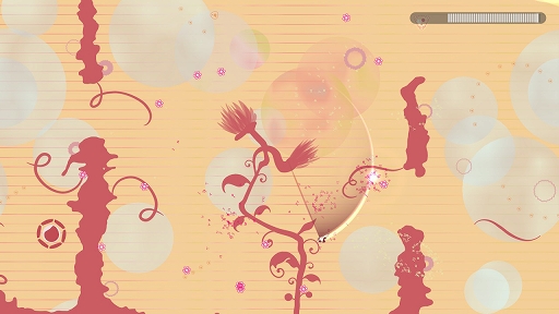 画像ギャラリー No.006のサムネイル画像 / 「PixelJunk Eden 2」プレイレポート。2段ジャンプとスイングを駆使して，色鮮やかな世界を自在に飛び回ろう