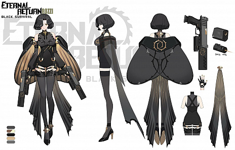 画像ギャラリー No.005のサムネイル画像 / PC向けバトルロイヤル「ブラックサバイバル：永遠回帰」，すべてのキャラクターに日本語ボイスを実装＆新キャラクター“ロッジ”登場