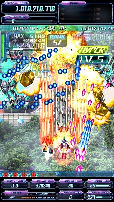 画像ギャラリー No.003のサムネイル画像 / 「怒首領蜂最大往生 EXAレーベル」の第1回ロケテストが9月16日からタイトーHEY 秋葉原店にて開催。新規プレイヤー向けの新モードが登場