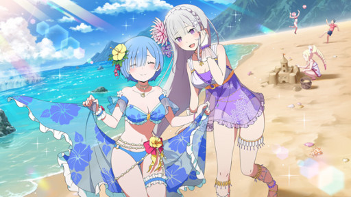 画像ギャラリー No.006のサムネイル画像 / 「リゼロス」,踏破イベント“水際の天使たち”とガチャ“弾ける笑顔と水しぶき”を開催