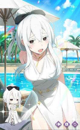 画像ギャラリー No.017のサムネイル画像 / 「リゼロス」夏の海イベ“ドキドキ☆ホロゥパニック!”を先行プレイ。エミリアやクルシュ,フェルトらの水着2022版セレクション