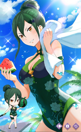 画像ギャラリー No.019のサムネイル画像 / 「リゼロス」夏の海イベ“ドキドキ☆ホロゥパニック!”を先行プレイ。エミリアやクルシュ,フェルトらの水着2022版セレクション