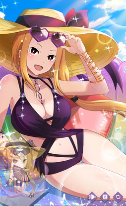 画像ギャラリー No.024のサムネイル画像 / 「リゼロス」夏の海イベ“ドキドキ☆ホロゥパニック!”を先行プレイ。エミリアやクルシュ,フェルトらの水着2022版セレクション