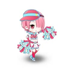 画像ギャラリー No.013のサムネイル画像 / 「リゼロス」、イベント“剣聖と決戦!?リゼロス大球宴! 前半”開催中。チアガール姿のラムが登場するガチャも