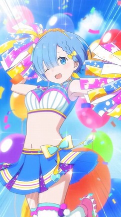 画像ギャラリー No.004のサムネイル画像 / 「リゼロス」,レム★3が登場するシーズンガチャ“ひたむきなチアガール”を開催
