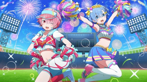 画像ギャラリー No.008のサムネイル画像 / 「リゼロス」,レム★3が登場するシーズンガチャ“ひたむきなチアガール”を開催