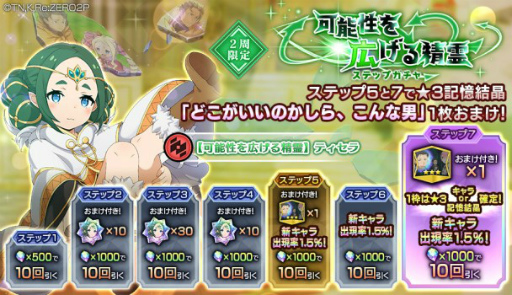 画像ギャラリー No.021のサムネイル画像 / 「リゼロス」,ストーリーイベント“ドキドキ遊園地デート!!”前半を開催