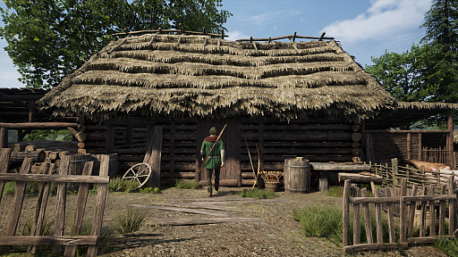 画像ギャラリー No.002のサムネイル画像 / PC向け国家建設シム「Medieval Dynasty」が2020年中にリリースへ。中世ヨーロッパ風世界で一介の農民から始まり,王国を築き上げる