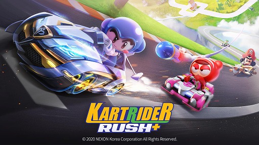 画像ギャラリー No.001のサムネイル画像 / カートレーシングゲーム「KartRider Rush+」のグローバル配信が開始