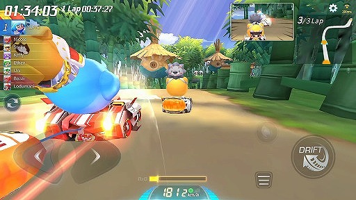 画像ギャラリー No.002のサムネイル画像 / カートレーシングゲーム「KartRider Rush+」のグローバル配信が開始
