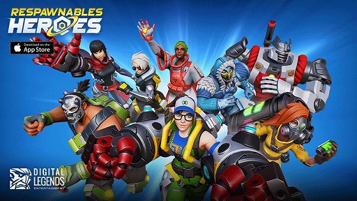 画像ギャラリー No.001のサムネイル画像 / チーム戦で挑むヒーローアクションゲーム「リスポーナブルズ・ヒーローズ」のiOS版がリリース