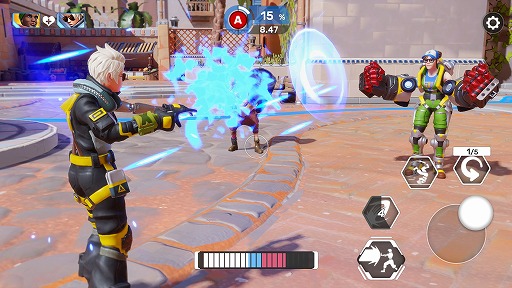 画像ギャラリー No.002のサムネイル画像 / チーム戦で挑むヒーローアクションゲーム「リスポーナブルズ・ヒーローズ」のiOS版がリリース