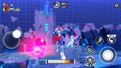 画像ギャラリー No.005のサムネイル画像 / チーム戦で挑むヒーローアクションゲーム「リスポーナブルズ・ヒーローズ」のiOS版がリリース