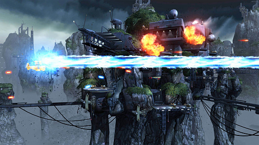 画像ギャラリー No.002のサムネイル画像 / PS4用ソフト「Sine Mora EX」がPS Storeで配信開始。残機制ではなく，制限時間でゲームオーバーになるシューティングゲーム