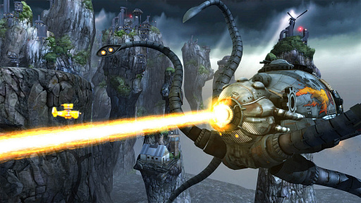 画像ギャラリー No.007のサムネイル画像 / PS4用ソフト「Sine Mora EX」がPS Storeで配信開始。残機制ではなく，制限時間でゲームオーバーになるシューティングゲーム