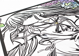 画像ギャラリー No.005のサムネイル画像 / 「Summer Pockets REFLECTION BLUE」より鳴瀬しろはの切り絵が数量限定で発売決定