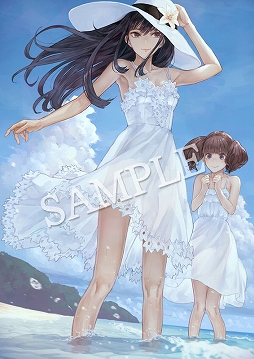 画像ギャラリー No.002のサムネイル画像 / ホラーADV「夜、灯す」の“百合み”溢れる店舗特典イラスト5種が公開。新たに2店舗の特典も発表
