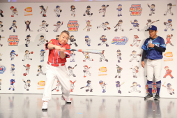 画像ギャラリー No.002のサムネイル画像 / 「プロ野球 ファミスタ 2020」リアルガチ発表会をレポート。ナムコスターズの超大物助っ人，出川哲朗選手の球速はなんと160km/h!?