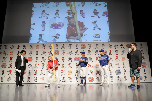 画像ギャラリー No.011のサムネイル画像 / 「プロ野球 ファミスタ 2020」リアルガチ発表会をレポート。ナムコスターズの超大物助っ人，出川哲朗選手の球速はなんと160km/h!?