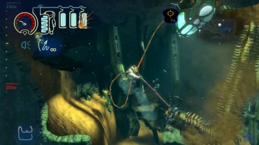 画像ギャラリー No.003のサムネイル画像 / Switch版「深世海　Into the Depths」が配信スタート。独特のビジュアルが魅力の，深海を舞台とした探索アクション