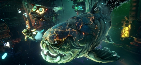 画像ギャラリー No.011のサムネイル画像 / Switch版「深世海　Into the Depths」が配信スタート。独特のビジュアルが魅力の，深海を舞台とした探索アクション