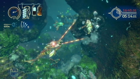 画像ギャラリー No.013のサムネイル画像 / Switch版「深世海　Into the Depths」が配信スタート。独特のビジュアルが魅力の，深海を舞台とした探索アクション