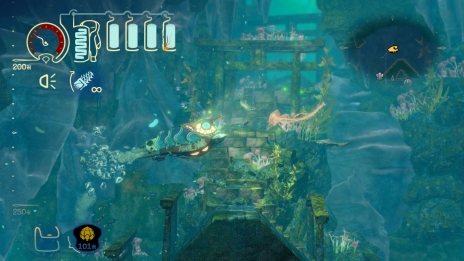 画像ギャラリー No.024のサムネイル画像 / Switch版「深世海　Into the Depths」が配信スタート。独特のビジュアルが魅力の，深海を舞台とした探索アクション