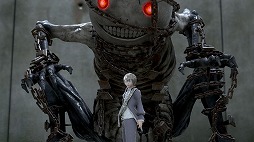 画像ギャラリー No.003のサムネイル画像 / 「NieR Replicant ver.1.22474487139…」のタイトル画面で挿入される“アトラクトムービー”が公開。原作の演出を完全再現
