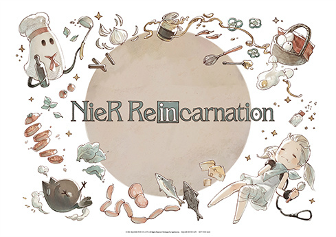 画像ギャラリー No.001のサムネイル画像 / 「NieR Re[in]carnation」，SQUARE ENIX CAFEとのコラボカフェが8月28日より開催