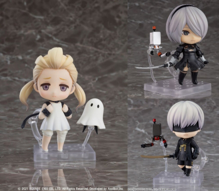 画像ギャラリー No.014のサムネイル画像 / 「NieR Re[in]carnation」より“白い少女＆ママ”のねんどろいどが2023年1月に登場。「ねんどろいど NieR:Automata ＜2B＞＜9S＞」再販も