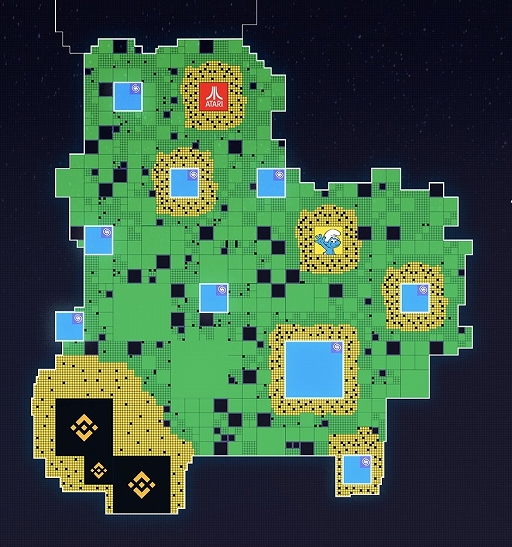 画像ギャラリー No.001のサムネイル画像 / ゲームメイキングプラットフォーム「The Sandbox」がスマーフ(Smurfs)とのコラボを発表