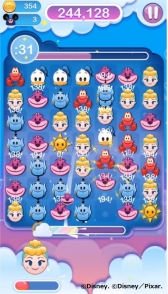 画像ギャラリー No.003のサムネイル画像 / 「Disney emoji マッチ」が配信開始。ミッションクリアで手に入る絵文字はiMessageなどで使用可能