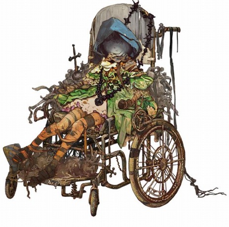 画像ギャラリー No.009のサムネイル画像 / 「黄泉ヲ裂ク華」の早期購入特典ポートレートのイラストが公開。学園ダンジョンRPGシリーズのキャラクターを大屋和博氏が描き下ろし